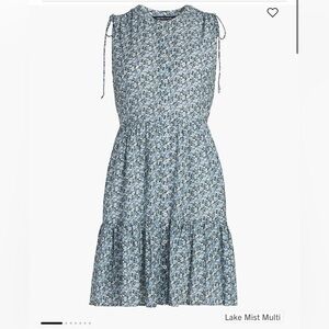 Veronica Beard Yuliana Blue Floral Dress, L